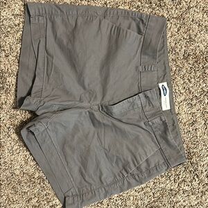 Old Navy Women's Gray Flat Front Shorts